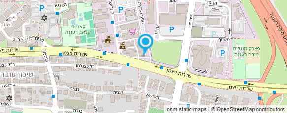 מפת הגעה אל פנצ'ריית רעננה מפת הגעה אל פנצ'ריית רעננה