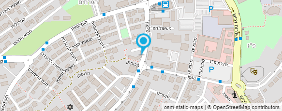 מפת הגעה אל מספרת ראש העיר מפת הגעה אל מספרת ראש העיר