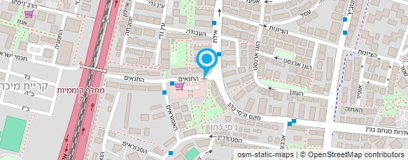 מפת הגעה אל יוסי ישראלי מספרה מפת הגעה אל יוסי ישראלי מספרה