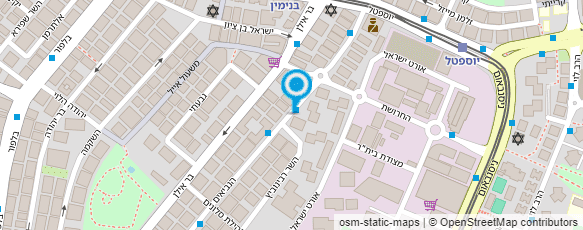 מפת הגעה אל נתי גנון מעצב שיער מפת הגעה אל נתי גנון מעצב שיער