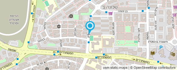 מפת הגעה אל אשר אלפסי עיצוב שיער מפת הגעה אל אשר אלפסי עיצוב שיער